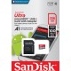 SanDisk Ultra Micro SD 256GB 100MB/s A1 + Adapter geheugenkaart